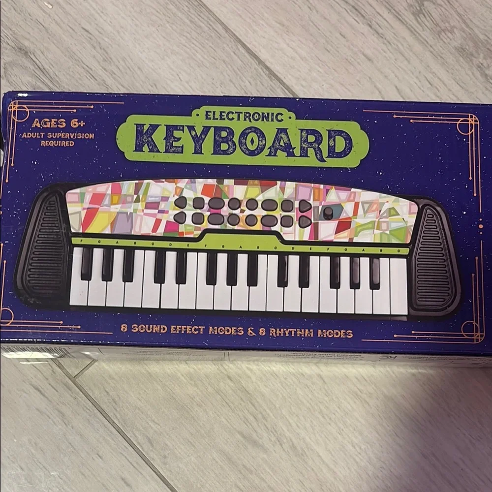 Target Black and White Electronic Keyboard